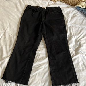 Universal Thread Black Ankle Bootcut Jeans